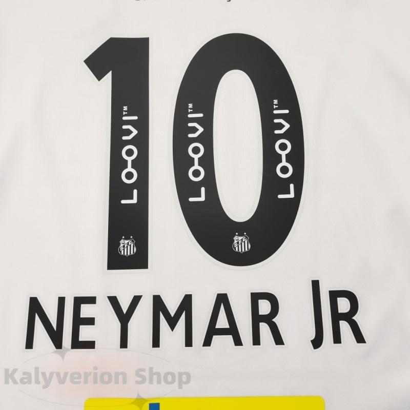 2425 Home White No 10 Neymar Jr Vintage Soccer Jersey Barclays Premier League