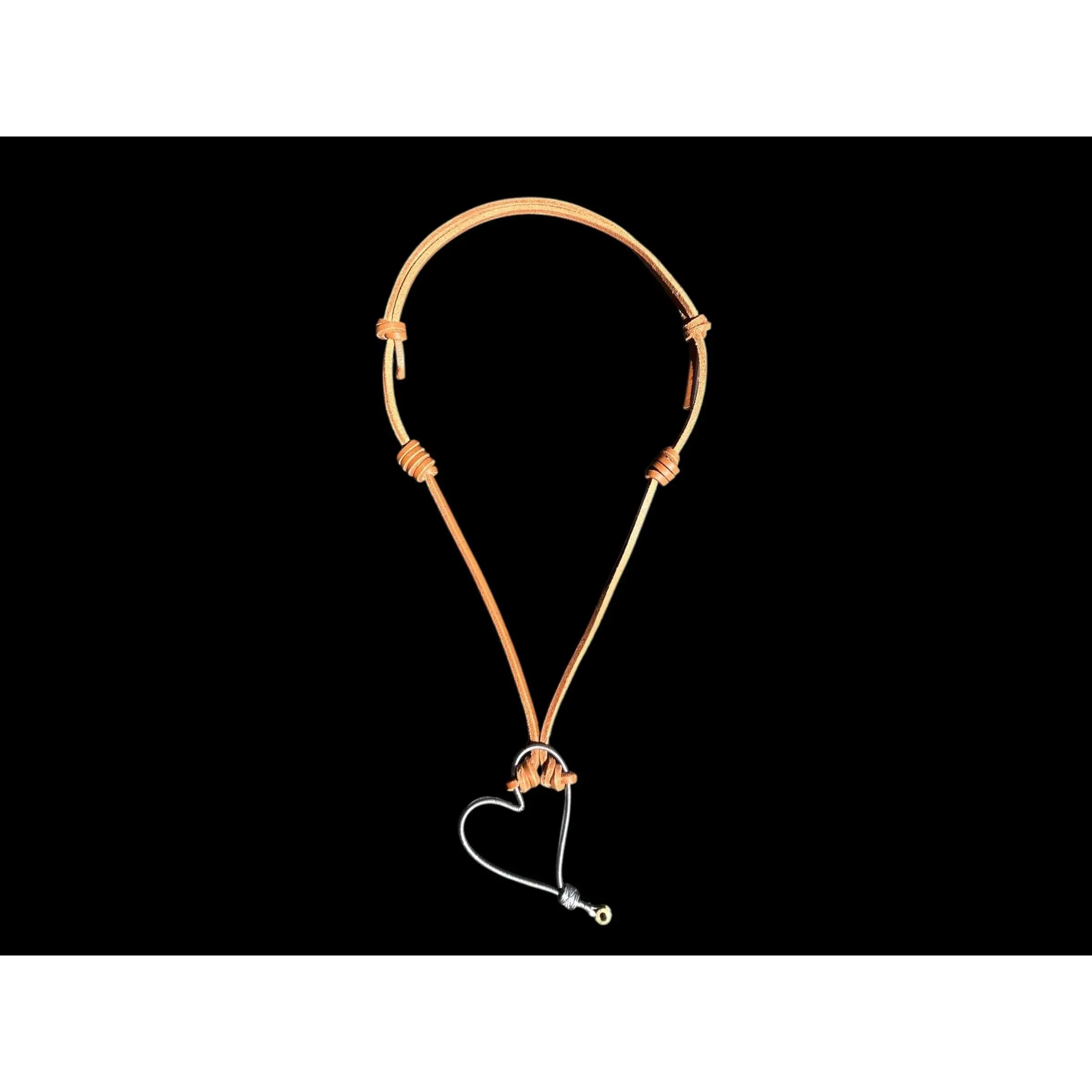 Brown Sugar - * Guitar String / Bohemian / Western / Handcrafted / Necklace / Music / Unique / Gift / Jewelry
