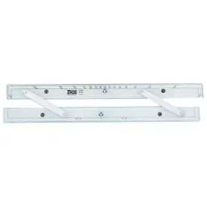 212 MAIN 18-In Aluminum Hinged Arm Parallel Ruler with Parallel Edges, Ergonomic Handles for Navigation, Chart Plotting, Direction Measurement (Hand Measuring Tool)
