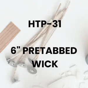 HTP 31 6" Pretabbed Wick