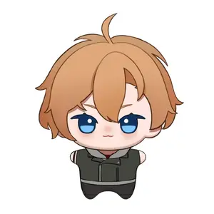 BSD Anime Plush Doll Keychain Bag Pendant Anime Nakahara Chuuya Figure Dazai Osamu Plushies Kawaii Stuffed Toy Dazai plush Gifts