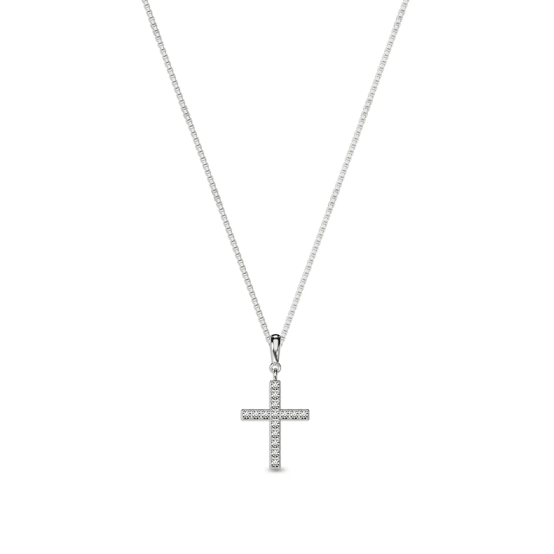 PASCAL Cross Jewelry Collection Necklace for Women & Men with Lab-Grown Diamonds or Gemstones Gift Jewelry for Everyday Wear