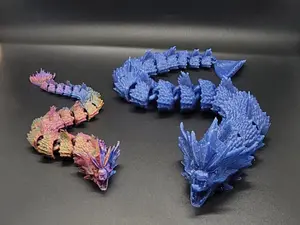 Articulating Gyarados fidget toy