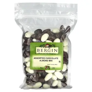 Bergin Fruit and Nut Company Almond Mix, Assorted Chocolate , 20 oz (567 g)