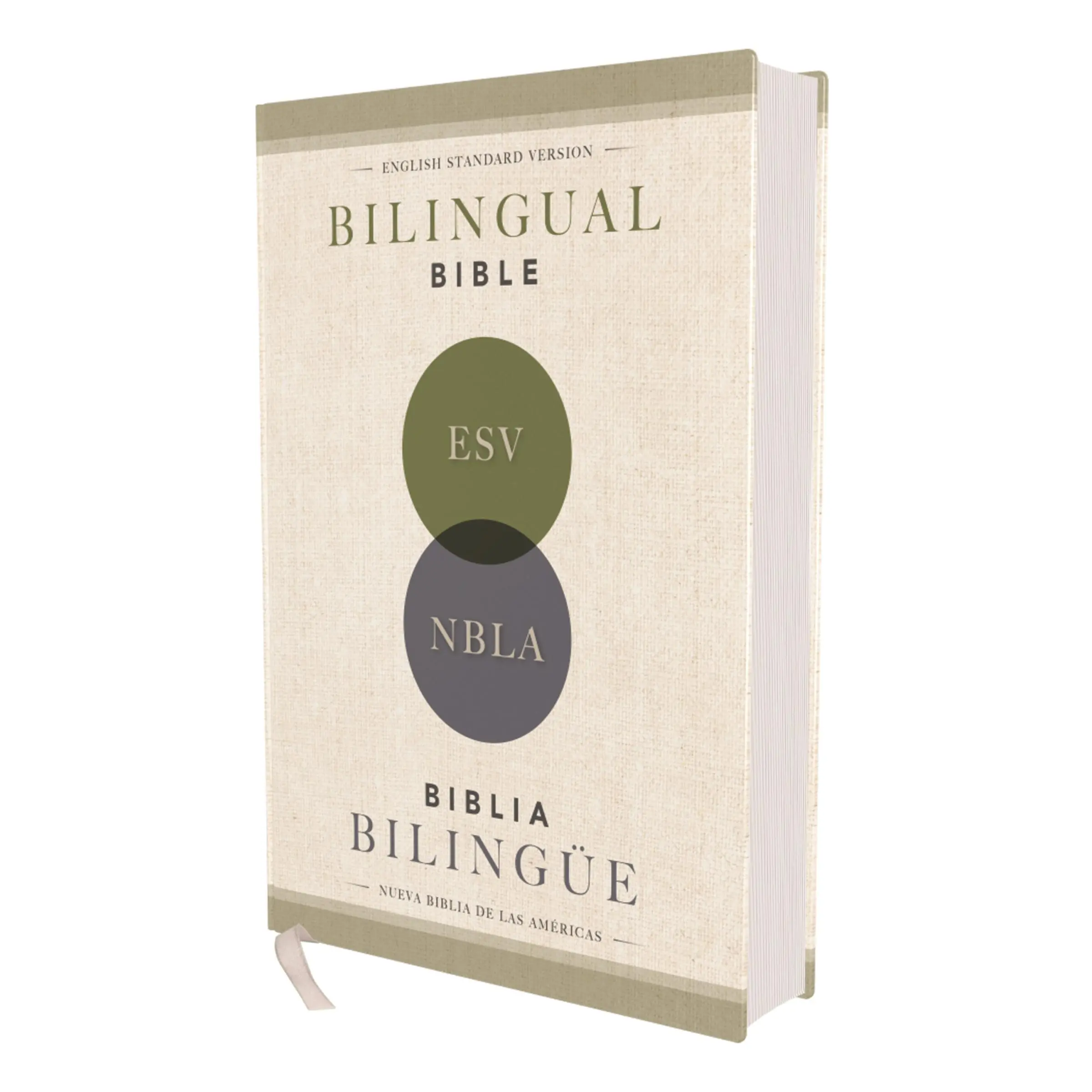 ESV/NBLA, Bilingual Bible, Hardcover / ESV/NBLA, Biblia Bilingüe, Tapa dura by Vida||ESV Bibles||NBLA-Nueva Biblia de Las Américas [Hardback Book]
