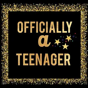 USED-Officially A Teenager: Thirteenth Birthday Guest Book Memory Journal Keepsake To Write In For Comments Advice And Best Wishes by Ultimate Journals And Notebooks (Paperback)