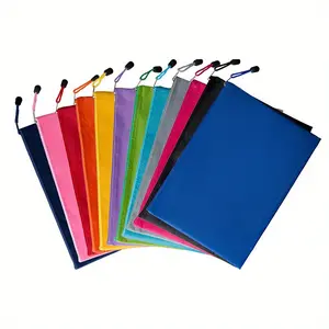 Zipper Bag, Waterproof File Bag, Student Tutoring Bag A4 Document Bag - Thickened Zip Bag for Office Stationery & File Classification, Durable Pouch