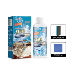 Jaysuing Stone Crystal Coating Agent Set: Kitchen Quartz Stone Tile Countertop Scratch Repair, Cleaning And Stain Brightener