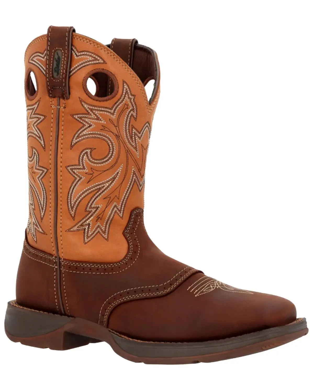 Durango Men's Men'S Rebel Saddle Performance Western Boot Broad Square Toe - Db4442 Durango Men's Men'S Rebel Saddle Performance Western Boot Broad Square Toe - Db4442