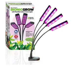 Bionic Grow Flexible Indoor Grow Light 4 Heads. NEW