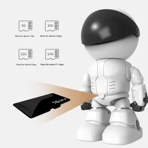 WiFi Robot Security Camera for Remote Control and Wireless Smart Home Surveillance for Home Security