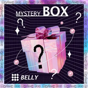 Oufer Mystery 5Pcs Value Pack Belly Ring Navel Jewelry Fashion Body Jewelry for Everyday & Special Occasions