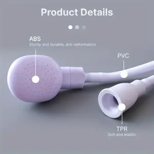 1pc 49.21×2.36 Pet Bath Grooming Shower Tub Faucet Sprayer - Perfect For Washing Your Pet's Hair!