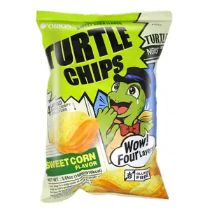 ORION Turtle Chips Sweet Corn Flavor 5.65 Oz (160 g)