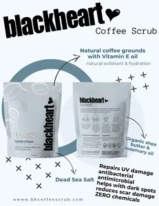 Organic Coffee Scrub for Body Care and Skincare and Facial  Care