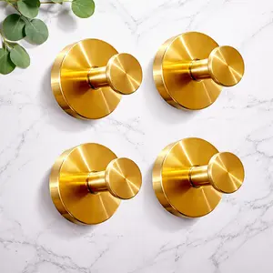 4-Pack Suction Cup Hooks for Bathroom, Kitchen, and Home Use – Suitable for Loofah, Towel, Coat and Bathrobe Storage – Can Be Applied to Shower Walls, Wood Doors, Glass Doors, Mirrors and Tiles – Waterproof, Load Capacity 15 lbs