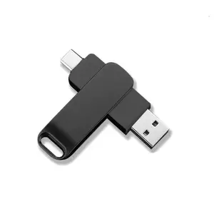 Type-C 128GB Dual Interface USB Flash Drive for Phone & Computer Photo Storage Memory Expansion Stick