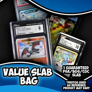 Premium Graded Pokemon Card Vintage or Modern PSA/SGC/CGC/BGS/TAG - 1 Graded Card in each slab bag