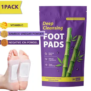 Charcoal Foot Patches – Natural Ingredient Pads, Overnight Use, Self Care Accessories