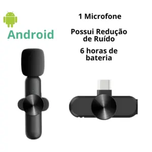 Wireless Lavalier Microphone for Audio and Video Recording
