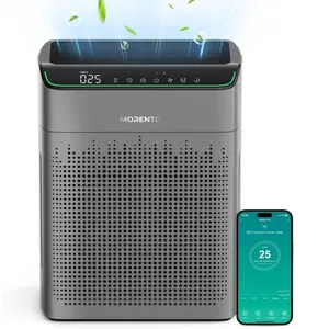 MORENTO 5866 HEPA Air Purifier with Smart WiFi,Ideal for Large Rooms up to 1290 Ft²,Pets, Allergies, Dust, Pollen Household Appliances Electric Cleaner#TikTokShopBlackFriday Natural Air Filter