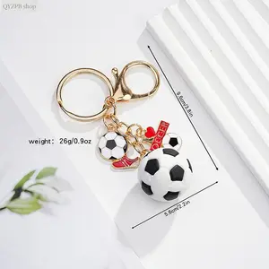 3D Football Keychain Pendant – Mini Sports Souvenir for Fans, Realistic Game Day Collectible, Team Memorabilia, Tailgate & Office Bag Charm, Perfect Gift for Football Lovers, Unique Keepsake, High-Quality Key Ring