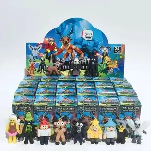 24-Piece Forest 99 Night Anime Action Figure Mystery Box Collection, Surprise Figure, Perfect Gift for Fans & Collectors, Unique Design, High-Quality Materials