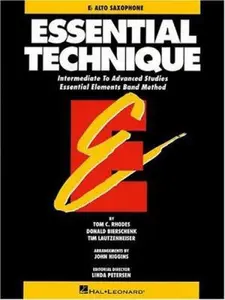 USED-Essential Technique - Eb Alto Saxophone Intermediate to Advanced Studies (Book 3 Level) by Rhodes Biers (Paperback)