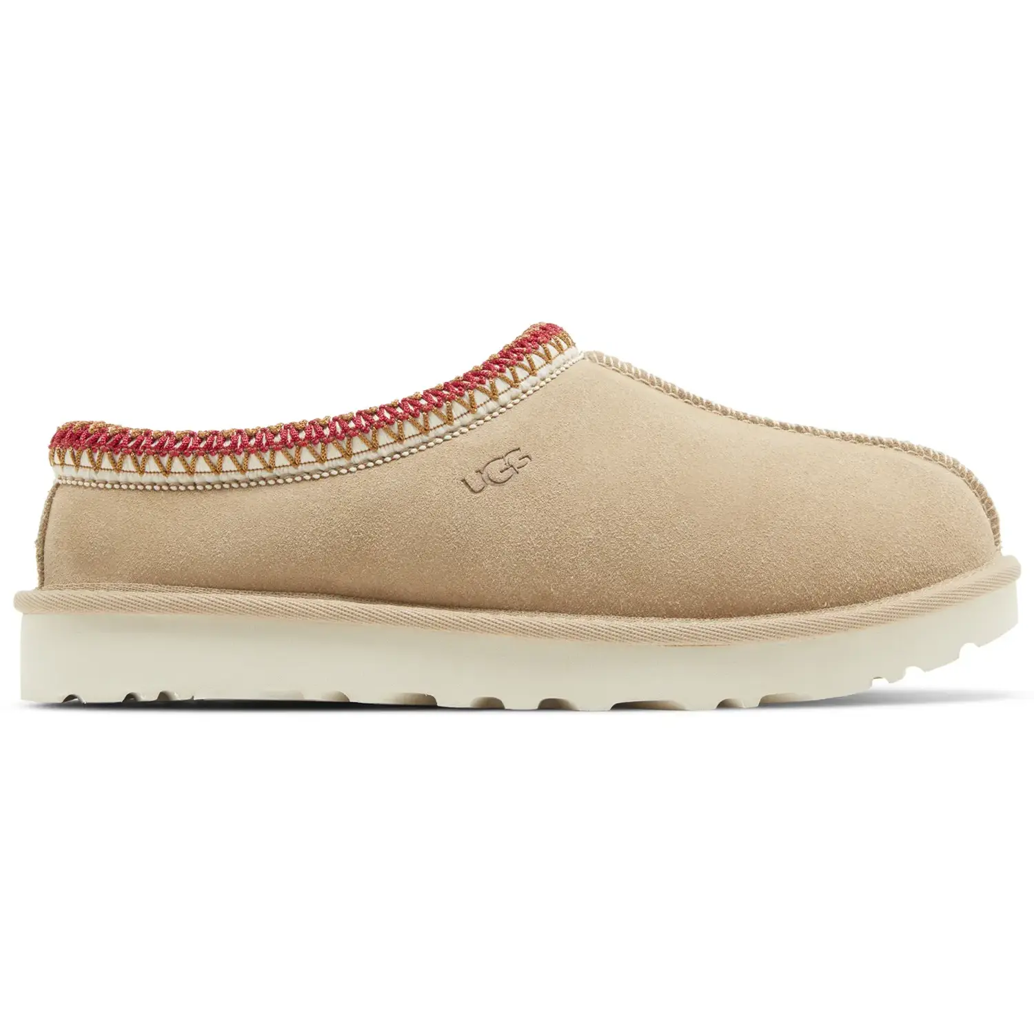 UGG Women's Suede Upper Tasman Footwear - Classic Casual Shoe 'Sand Dark Cherry'