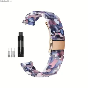 2026 NEW HOT Resin  Galaxy Watch Band – Lightweight Luxury Replacement Strap for Galaxy Watch 7/6/5/4, FE, Classic & Pro, Adjustable Watch Band (20mm/22mm)