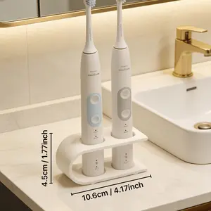 3D Printed Toothbrush Holder, Desktop Bathroom Toothbrush Storage Stand, Countertop Hygienic Toothbrush Rack