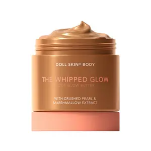 The Whipped Glow Body Butter with Crushed Pearl & Marshmallow Extract