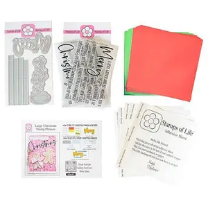 Crafts & Sewing Stamps of Life Christmas Stamps & Dies Bundle