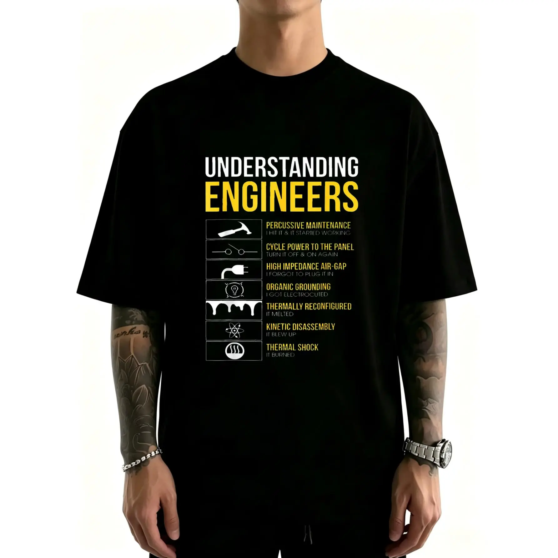 Understanding Engineers Funny Sarcastic Engineering T-Shirt
