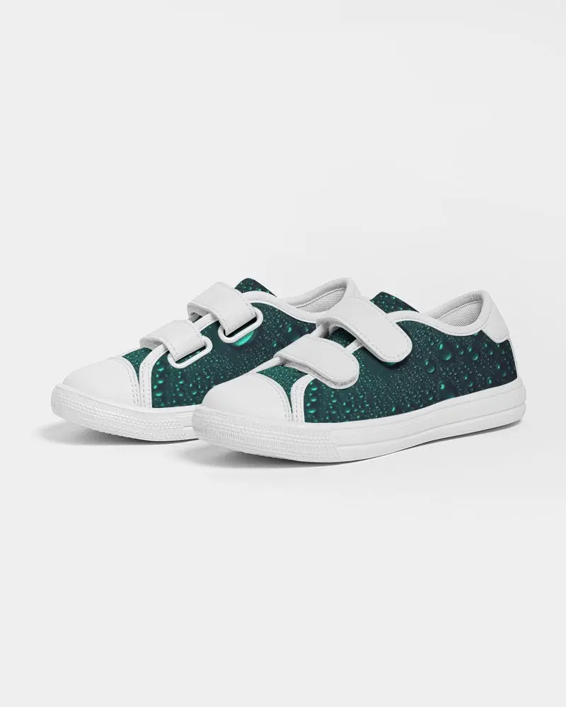 Green Pespiration Kids Velcro Sneaker