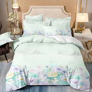 3pcs duvet cover set 1pcs duvet cover 2pcs pillowcases Without core ultra-soft comfortable breathable Machine washable digital printing technology suitable for bedrooms dormitories home decoration