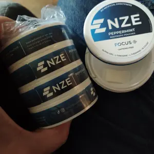 NZE Caffeine Free Nootropic Pouches  - Nootropic Pouches with Alpha GPC, L-Tyrosine & L-Theanine - No Sugar or Artificial Sweeteners - 15 Nicotine Free Pouches Per Can