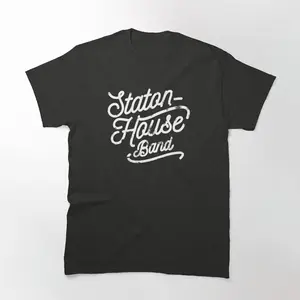Staton-House Band T-Shirt - Tribute to the Fictional Band from Roadies TV Show - Perfect for TV Show Fans and Music Lovers - Unique and Nostalgic Apparel