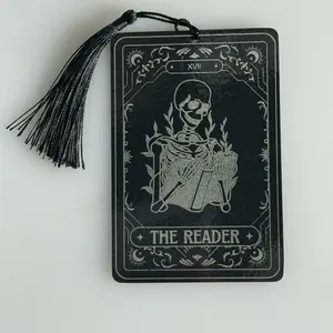 The Reader tarot foiled laminated bookmark The Reader tarot foiled laminated bookmark