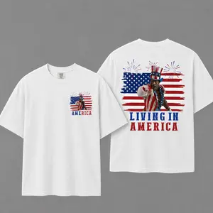 Ap0.ll0 Cr.REE.ed Living In America T-Shirt – Vintage Boxing Sweatshirt – Patriotic USA Fighter Hoodie, Retro Fourth of July Gift