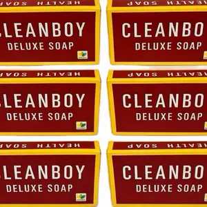 Clean Boy Bar Soap, 6-Piece Pack