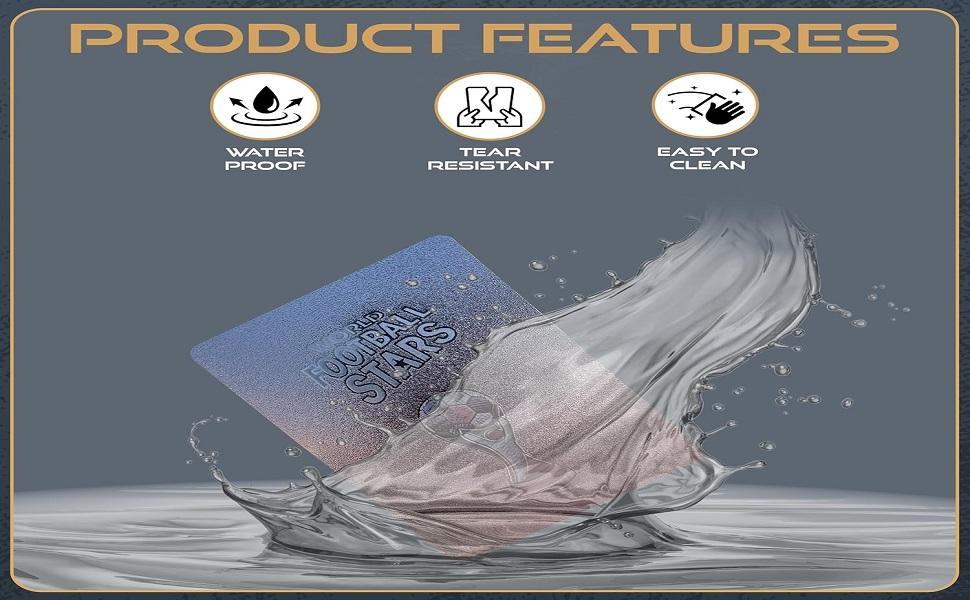 2026-27 Playing Soccer Cards |   55 Unique Cards for Soccer Players |   Unforgettable Moment for Friends, Siblings & Soccer Fans |   Printed on Premium Paper – White - Not Original