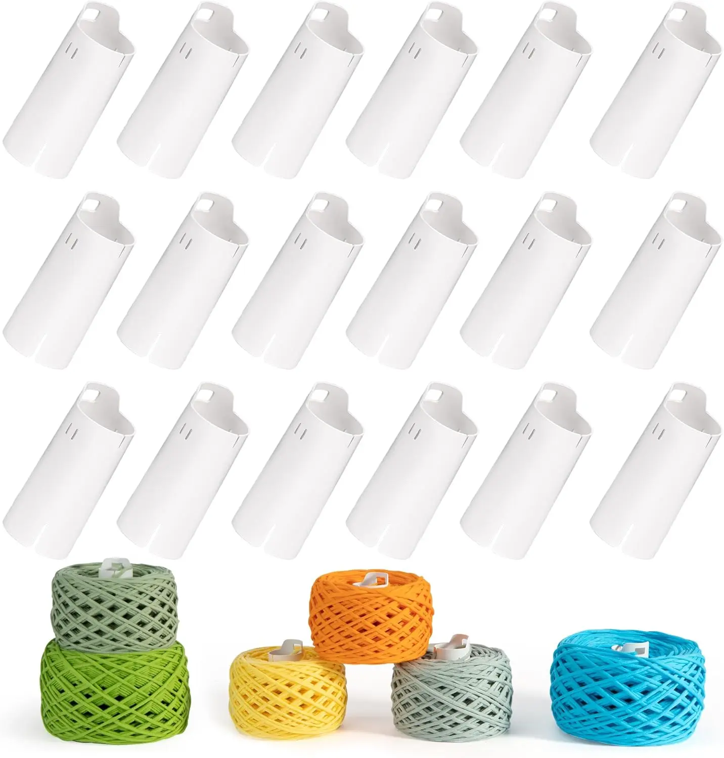 Yarn Ball Tube 18Pcs