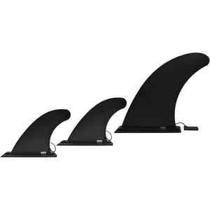 3Pcs Replacement Paddle Board Fins Set (1pc 9" & 2pc 5"), 3 Optional Styles, Nylon Fiberglass Reinforced Detachable Quick Release Fin for Most ISUP Inflatable Paddleboard