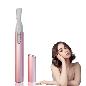 Women's Eyebrow Trimmer, Electric Eyebrow Razor, Eyebrow Shaper, Safe Hair Removal Tool, Stainless Steel, Smooth Skin Design, Ideal for Daily Use