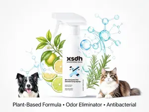 Bio-Enzyme Pet Odor Eliminator Spray, Plant-Based Formula for Dogs & Cats.Fast-Acting Urine & Feces Smell Remover, Non-Toxic & Gentle on Pets, Effective Deodorizer & Antibacterial Spray, Fresh Scent, Ideal for Litter Boxes, Kennels & Pet Areas,