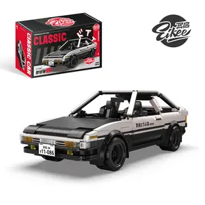 Eikee  1491pcs 13.39inch Large Size, Movable Lights/Doors/Hood, Innovative Fender Flares, High Difficulty Adult Building Blocks, Mechanical Technic Static Model, Openable Doors & Hood, Perfect Gift, Ideal Birthday Gift for Men/Boys