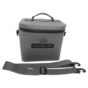 WildBearX Cooler Cubes with Adjustable Strap - Gray Portable Storage Solution