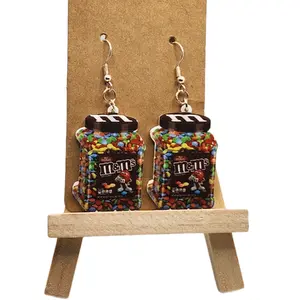 Candy Earrings Plastic