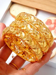 Elegant Cuff Bracelet for Women, Handmade Ethnic Style Bangle, Perfect for Weddings & Dating, All-Season Accessory